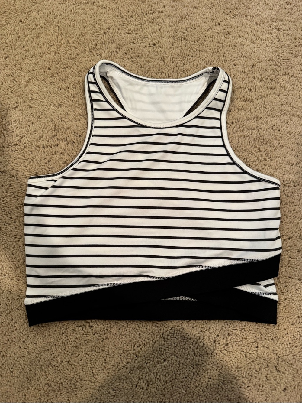 Scorpio Sol lined racerback workout tank